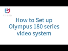 Cómo configurar el sistema de video de la serie Olympus 180